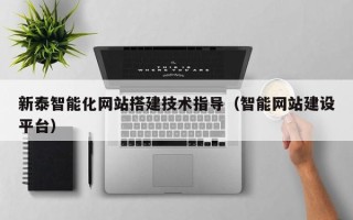 邵阳新泰智能化网站搭建技术指导（智能网站建设平台）
